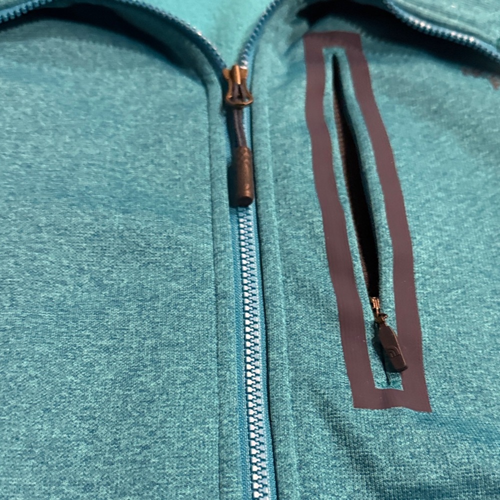 The North Face Blue Zip Up XL - Picture 5 of 7